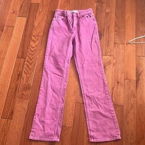 Pink Zara Jeans